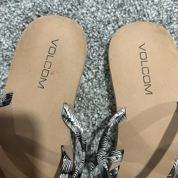 EASY BREEZY II SANDAL - BLACK WHITE - Picture 4 of 8